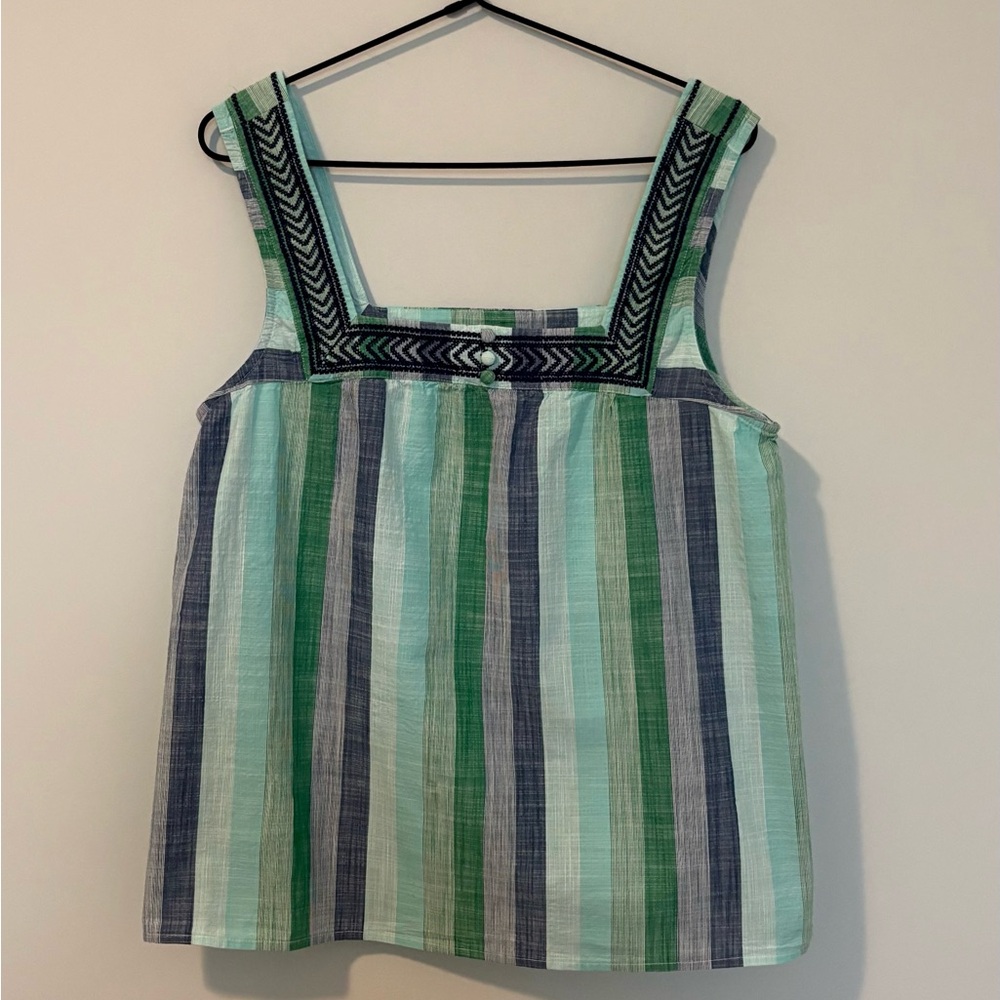 Lucky Brand Striped Tank Top